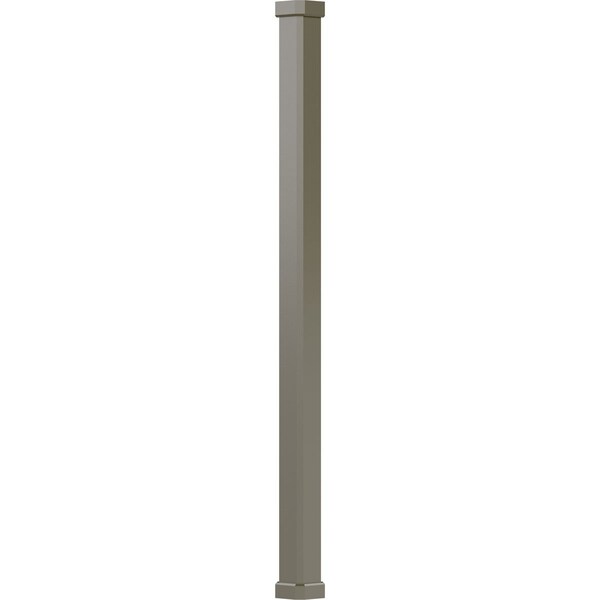Ekena Millwork 6" x 8' EnduraAluminum Craftsman Style Column Square